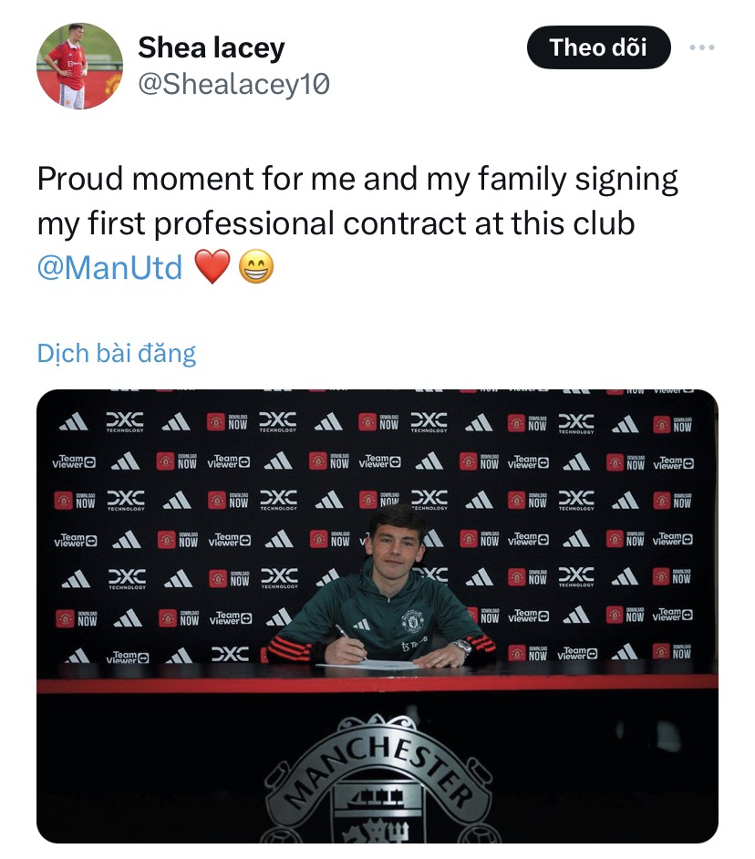 CHÍNH THỨC! Man United giữ chân thành công ngọc quý