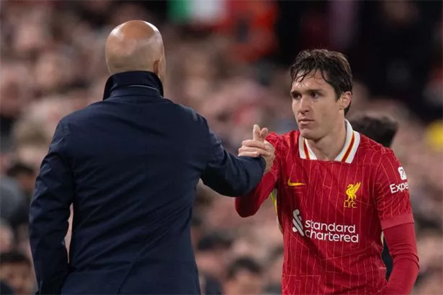 Chiesa và Jota có thể ra sân cho Liverpool trong trận gặp Fulham