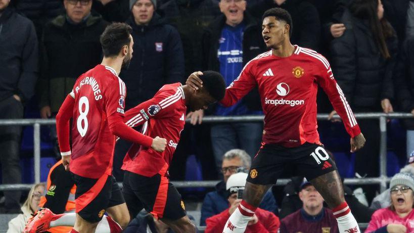 Rashford gặp khó khăn dưới thời Amorim, MU vật lộn để tìm kiếm bàn thắng