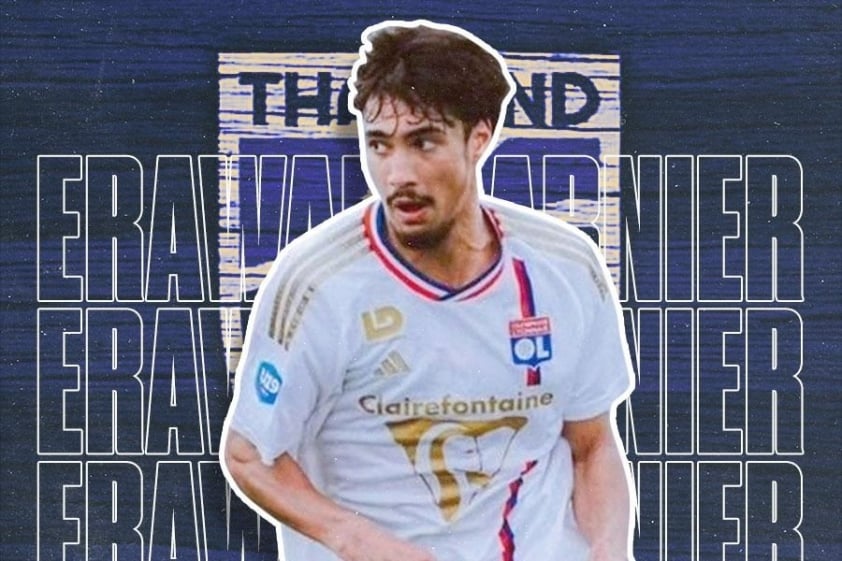 Tiền vệ Thái kiều Erawan Garnier gia hạn hợp đồng với Olympique Lyon, mở ra tương lai xán lạn