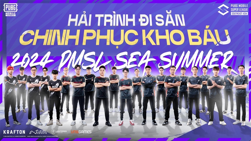 2024 PMSL SEA Summer giữ nguyên thể thức thi đấu