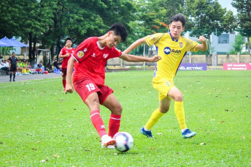 Đội bóng U17 Bà Rịa Vũng Tàu ngậm ngùi chấp nhận thất bại trước Đồng Tháp