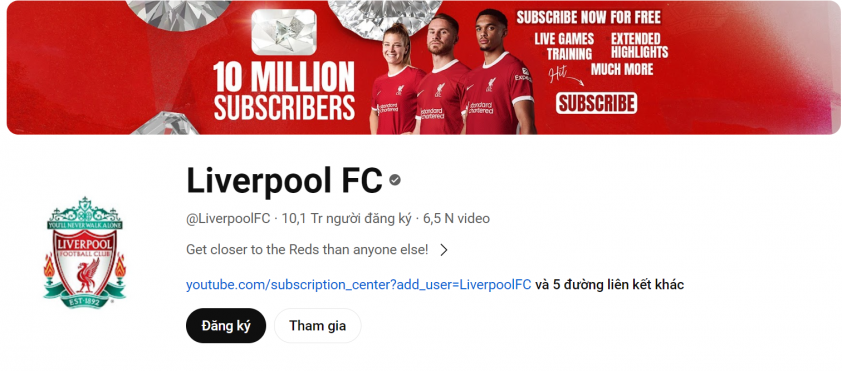 Liverpool thống trị mạng xã hội: Lượng tương tác đạt mức cao kỷ lục