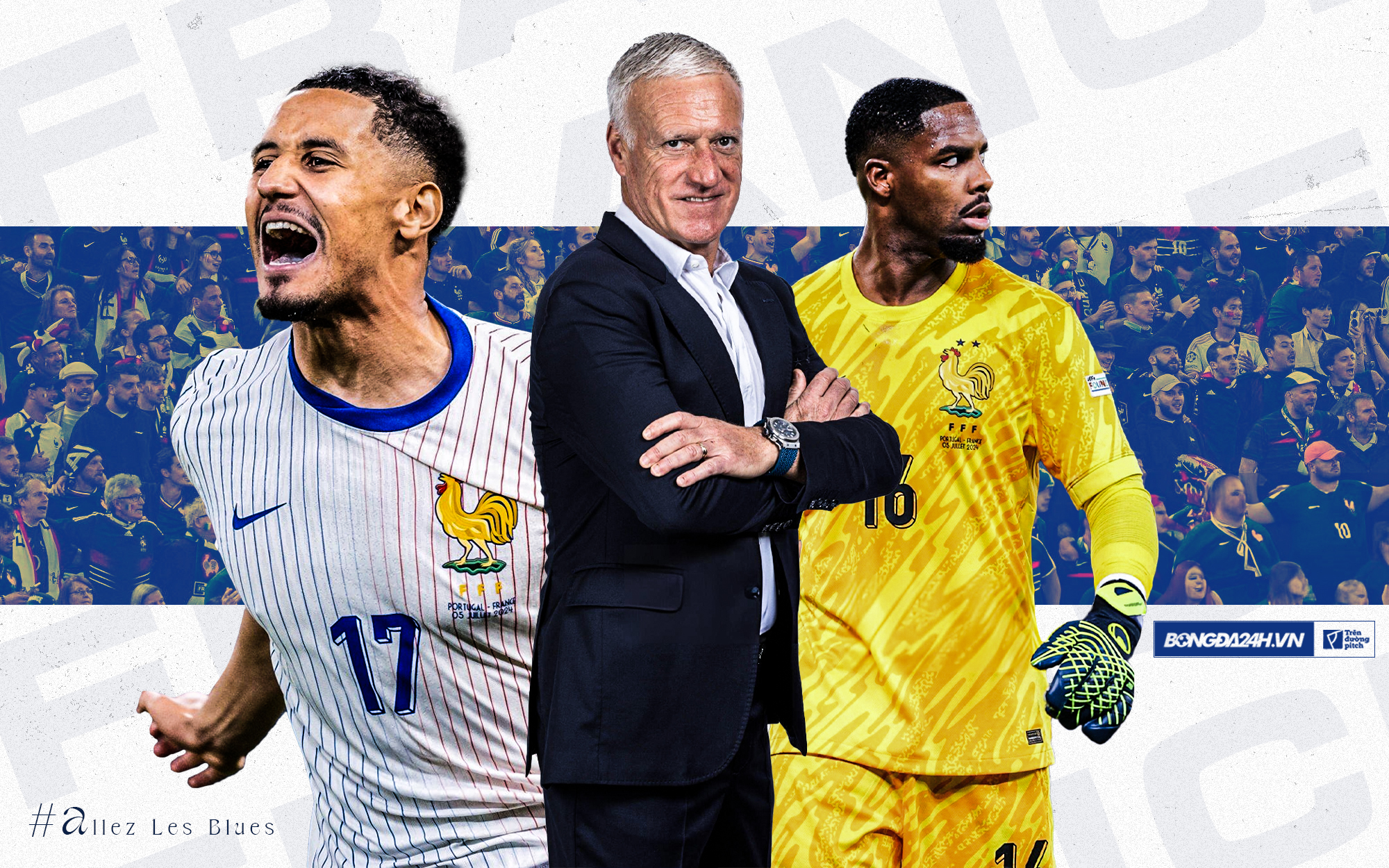 Hàng phòng ngự vững chắc: Sức mạnh thầm lặng của ĐT Pháp tại EURO 2024