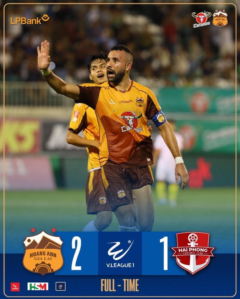 HAGL Trụ Hạng Thành Công Sau Chiến Thắng Ngược Dòng Trước Hải Phòng