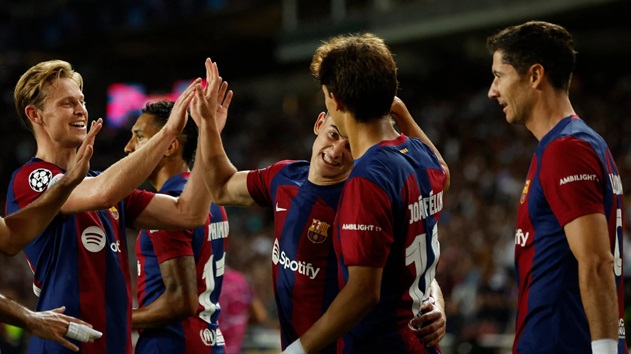 Barca hưởng lợi từ thất bại của Leverkusen