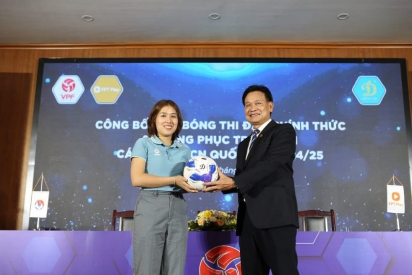 Bóng thi đấu UVI 2.07 Terra chính thức đồng hành cùng Giải bóng đá chuyên nghiệp Quốc gia 2024/25