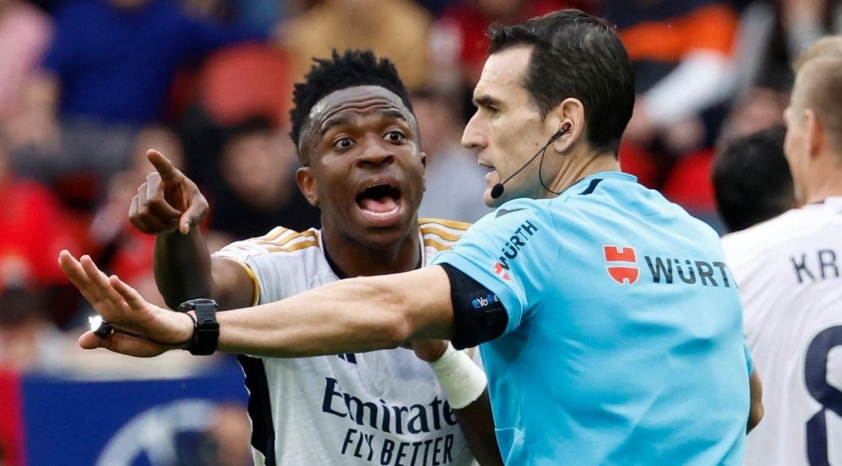 Real Madrid bị cấm phản đối trọng tài trước trận derby Madrid căng thẳng