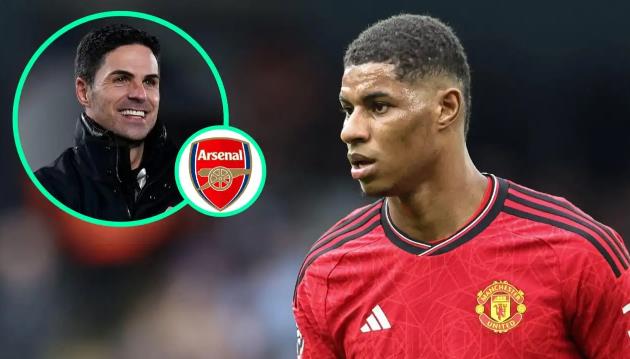 Man United báo giá Rashford cho Arsenal
