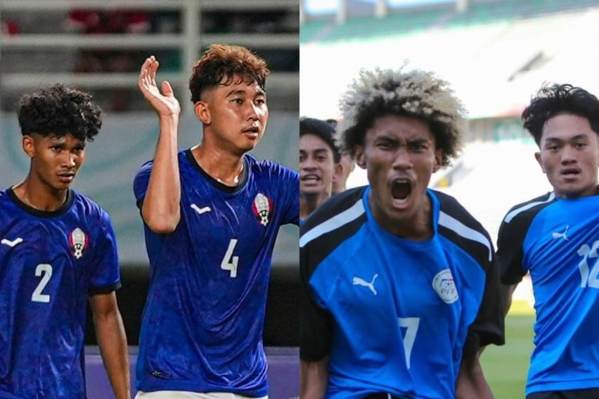 Cuộc đối đầu quyết liệt giữa U19 Campuchia và U19 Philippines cho vị trí dẫn đầu bảng A