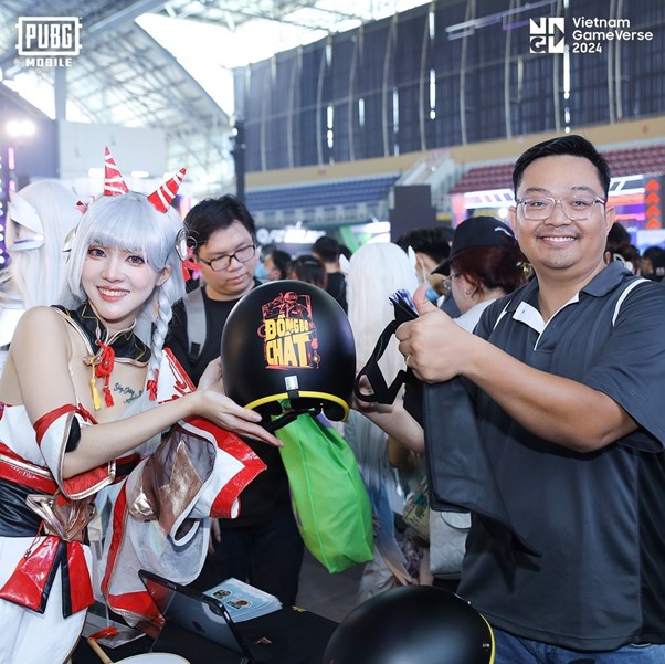 PUBG Mobile tạo nên cơn sốt tại Vietnam GameVerse 2024