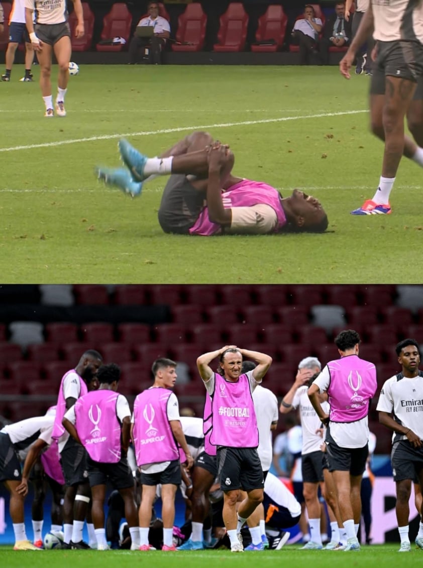 Chấn thương bất ngờ của Eduardo Camavinga khiến Real Madrid mất đi trụ cột cho trận Siêu cúp châu Âu