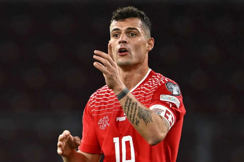Chấn thương của Xhaka đe doạ cơ hội tỏa sáng của Thụy Sĩ ở Euro 2024