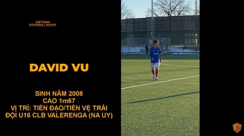 Tài năng bóng đá Việt kiều David Vu tỏa sáng tại Na Uy