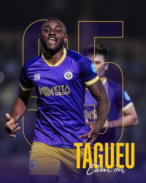 CLB Hà Nội Chia Tay Ngoại Binh Joel Tagueu Sau Mùa Giải Thành Công