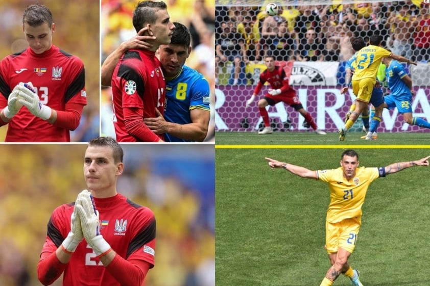 Thủ môn Andriy Lunin của Real Madrid xin lỗi vì sai lầm khiến Ukraine thất bại tại Euro 2024