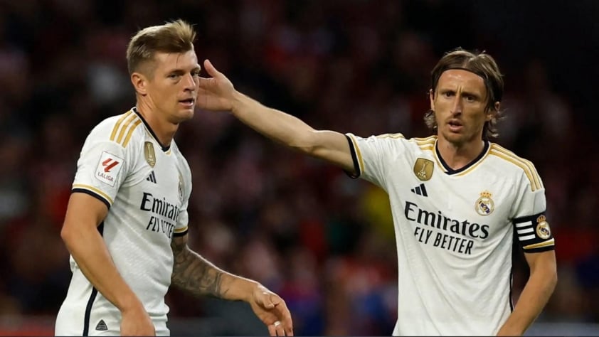 Luka Modric phản ứng mãnh liệt sau khi Toni Kroos giải nghệ
