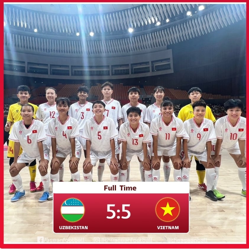 Đội tuyển futsal nữ Việt Nam đạt ngôi Á quân tại giải giao hữu quốc tế 2024