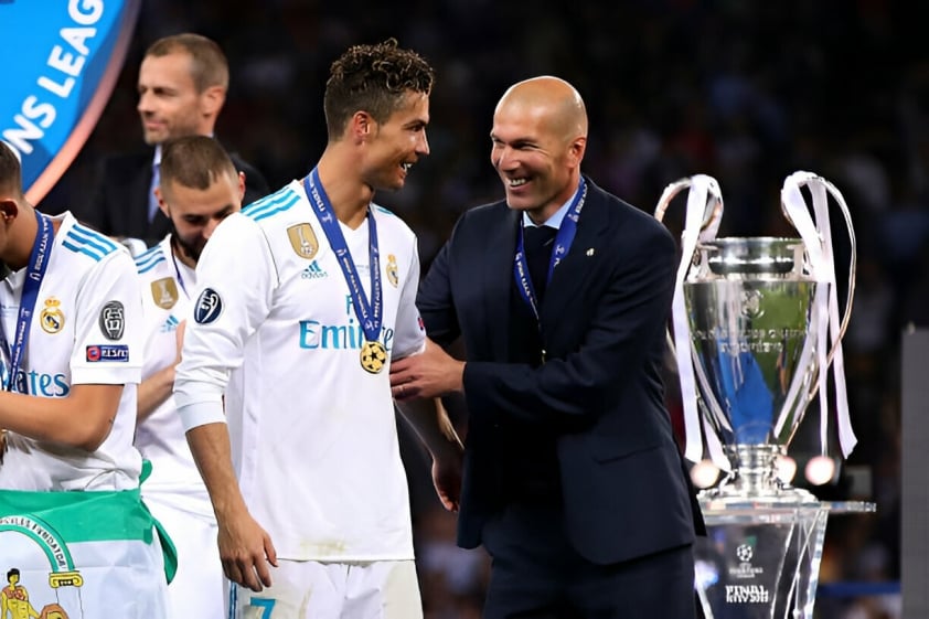 Zidane Bỏ Qua Ronaldo, Chọn Bộ Ba Huyền Thoại Của Real Madrid