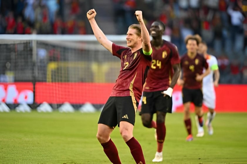 Bỉ giành chiến thắng trước Montenegro trong trận giao hữu trước thềm Euro 2024