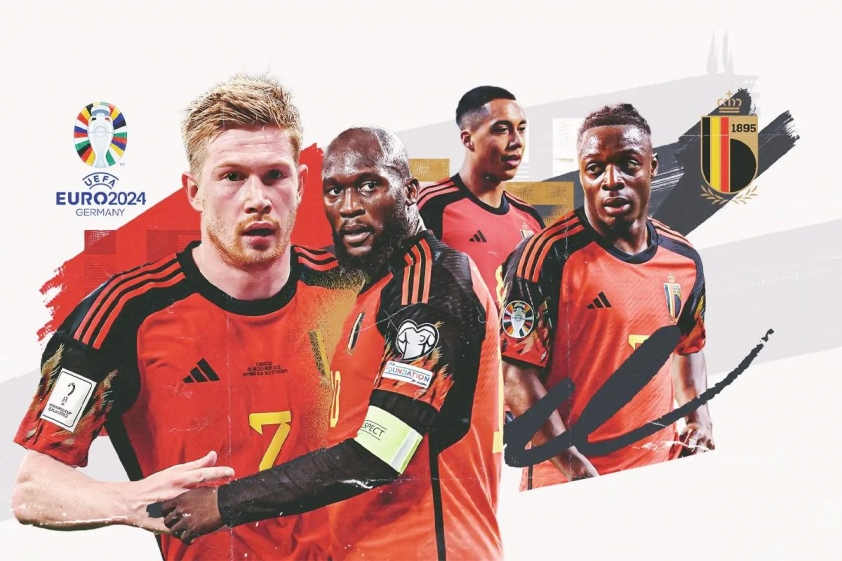 Đội tuyển Bỉ Xếp Đầu Bảng E đáng sợ của Euro 2024