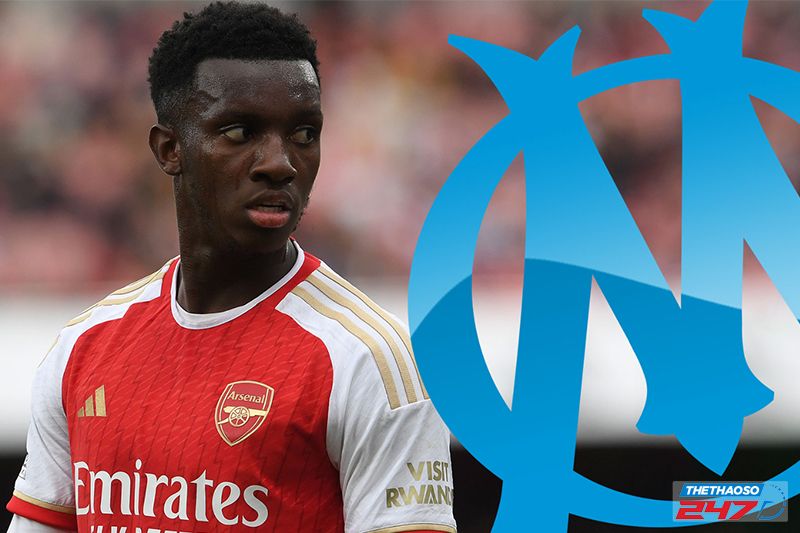 Marseille tăng cường nỗ lực giành Eddie Nketiah, gửi lời đề nghị thứ 2 cho Arsenal