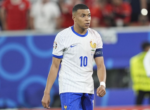 Kylian Mbappe vắng mặt tại ĐT Pháp do chấn thương