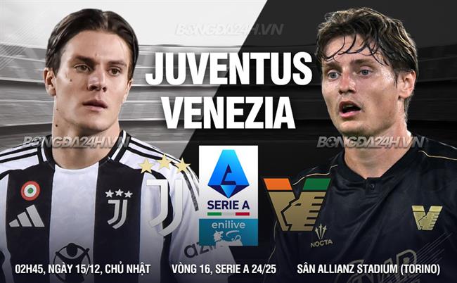 Juventus vs Venezia: Bianconeri quyết tâm giành 3 điểm để trở lại cuộc đua vô địch