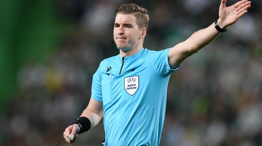 Francois Letexier: Trọng tài cầm trịch trận Chung kết Euro 2024 giữa Anh và Tây Ban Nha