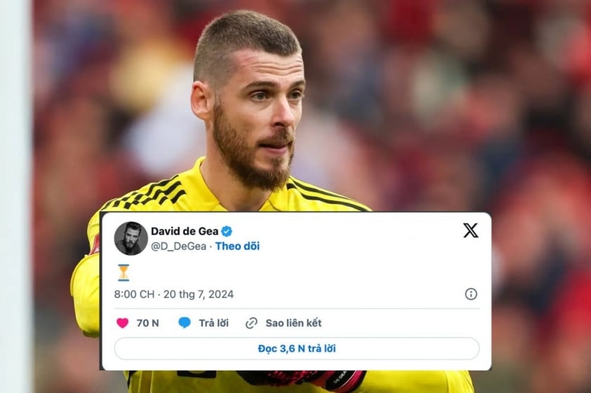 David de Gea sắp tái xuất và ẩn ý về bến đỗ mới