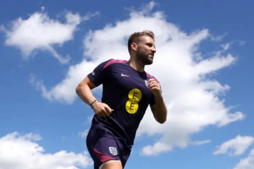 Luke Shaw trở lại, đem lại niềm vui cho tuyển Anh trước thềm vòng loại trực tiếp Euro 2024