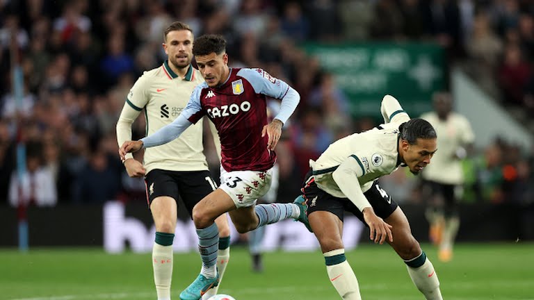 Đội chủ nhà Aston Villa mặc dù đã cố gắng nhưng không thể tạo ra bất ngờ  