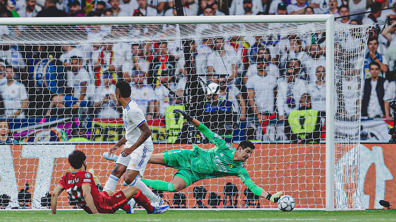 Courtois cũng là thủ môn cứu thua nhiều nhất tại Chamions League mùa giải này