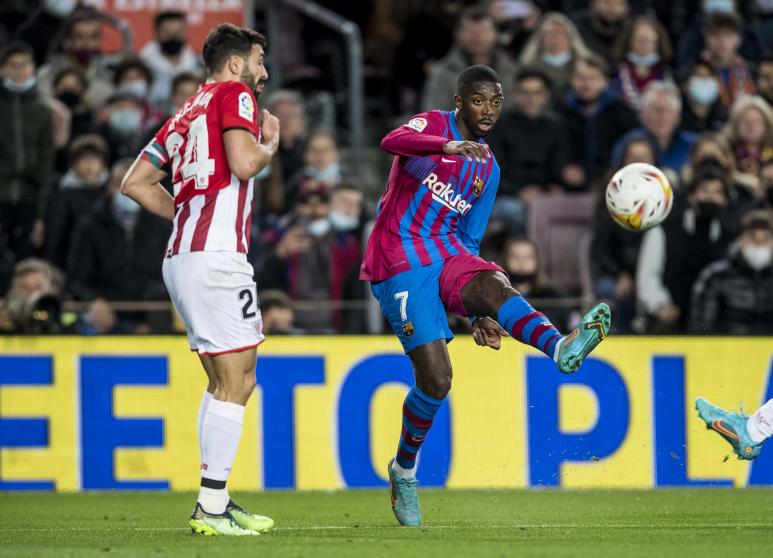 Dembele có ngày thi đấu trói sáng với một bàn thắng và hai đường kiến tạo