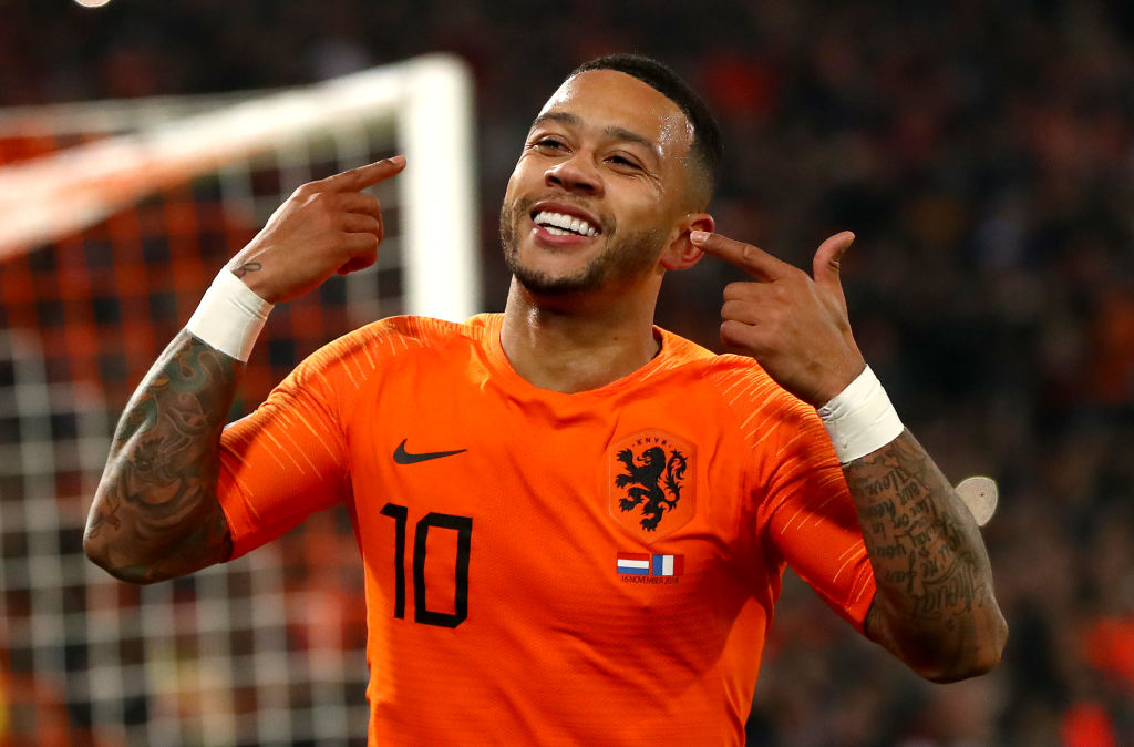 Depay thủ lĩnh Hà Lan Depay thủ lĩnh Hà Lan