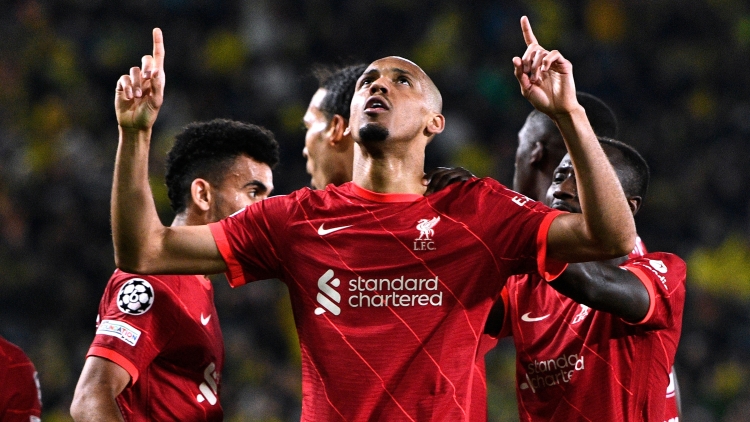 Fabinho là cái tên thắp lên hy vọng lội ngược dòng cho đội khách