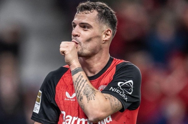 Cú Hattrick Của Schick và Tỏa Sáng Của Xhaka Đem Về Chiến Thắng Ngược Dòng Cho Leverkusen
