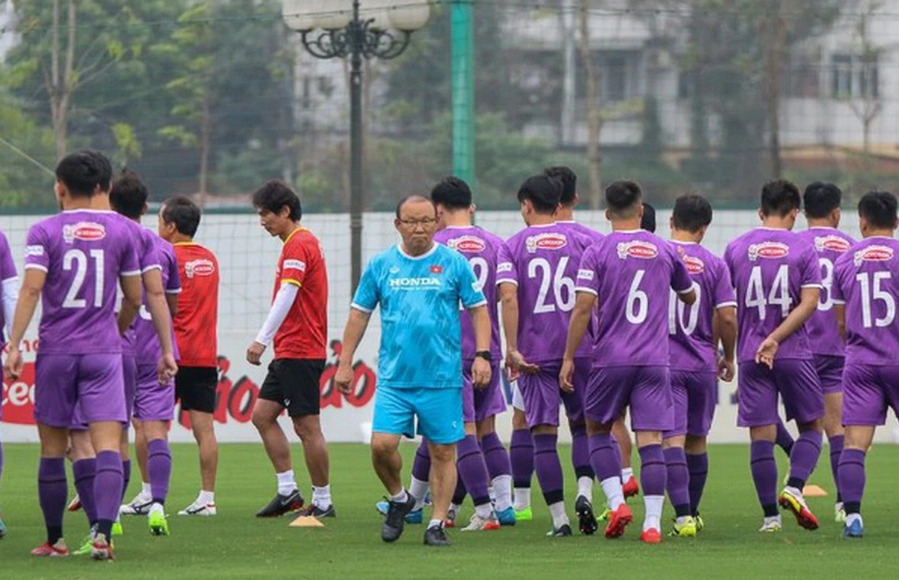 HLV Park Hang Seo chốt danh sách 20 cầu thủ tham gia SEA Games 31