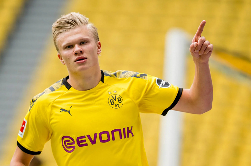 Haaland - Tiền hay nhất thế giới thuộc Dortmund