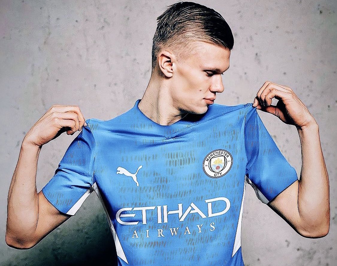 Haaland chính thức trở thành người của nửa xanh thành Manchester