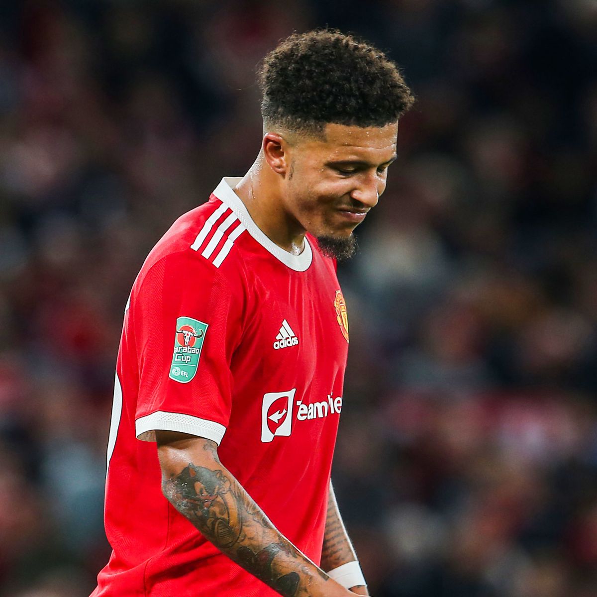 Jadon Sancho đang để lại một bộ mặt thất vọng tại United