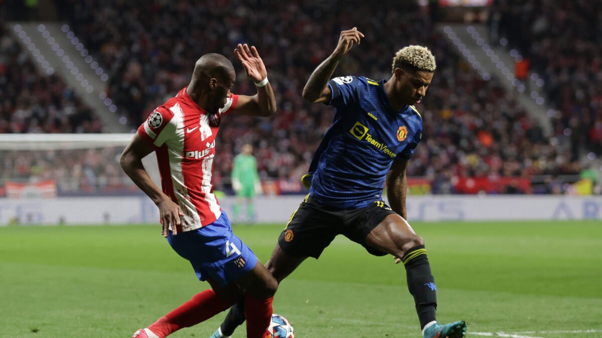 Marcus Rashford có ngày thi đấu dưới mức trung bình trước đội bóng thủ đô Madrid