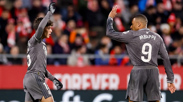 Ngôi sao Arda Guler tỏa sáng trong chiến thắng 3-0 của Real Madrid trước Girona tại La Liga