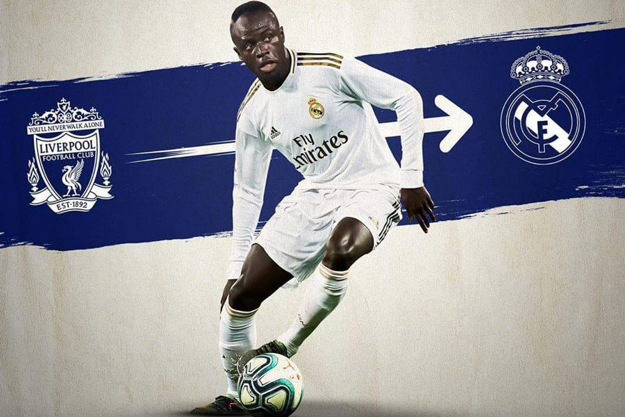 Sadio Mane trong màu áo trắng Real