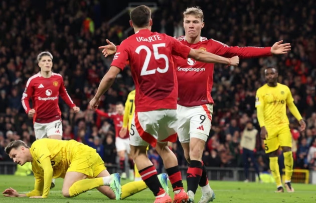 Man United giành chiến thắng nghẹt thở 3-2 trước Bodo/Glimt dưới thời HLV Ruben Amorim