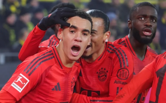 Người hùng Jamal Musiala cứu Bayern Munich khỏi thất bại trong trận Der Klassiker
