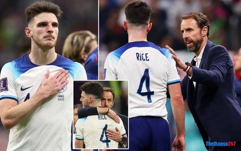Declan Rice Gareth Southgate