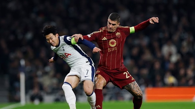 Trận Hòa Kịch Tính Trước AS Roma Đẩy Tottenham Đến Bờ Vực Khó Khăn