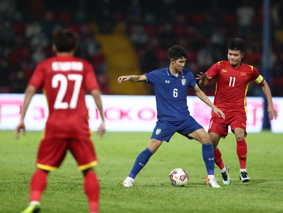 U23 Thái Lan đang đứng đầu bảng C với 4 điểm 