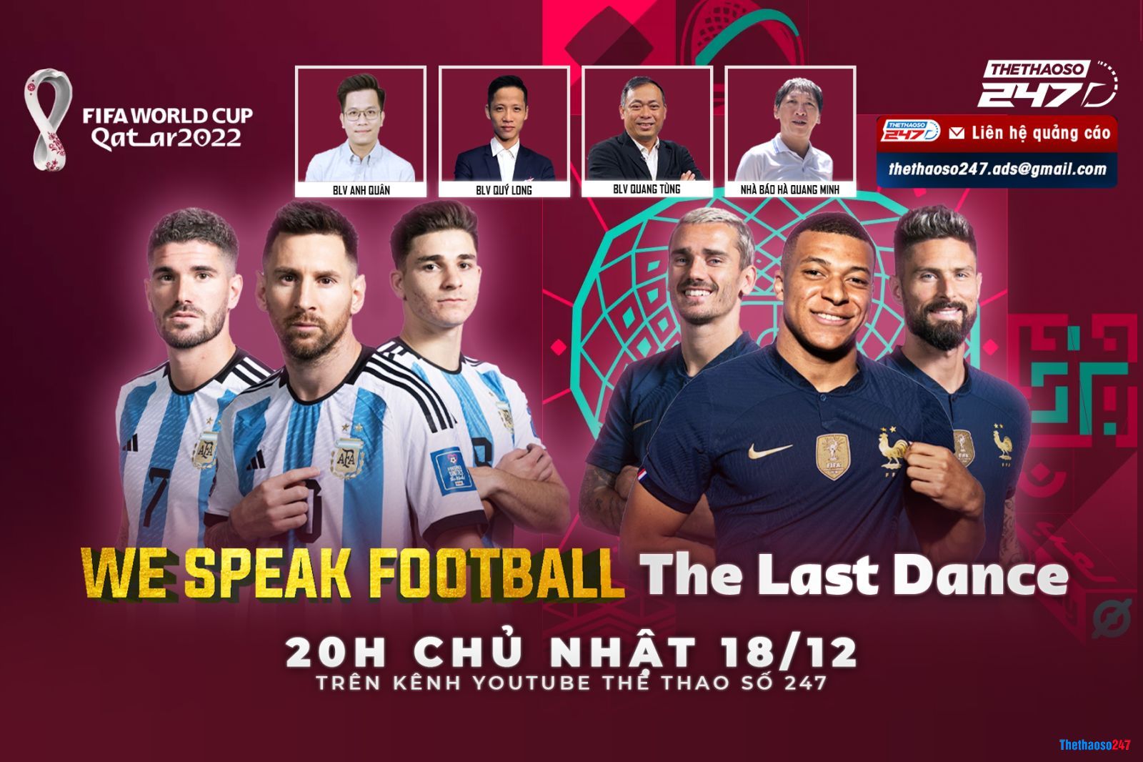 WE SPEAK FOOTBALL
